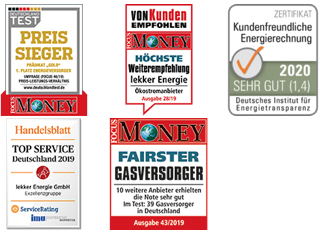lekker strom gas testsiegel